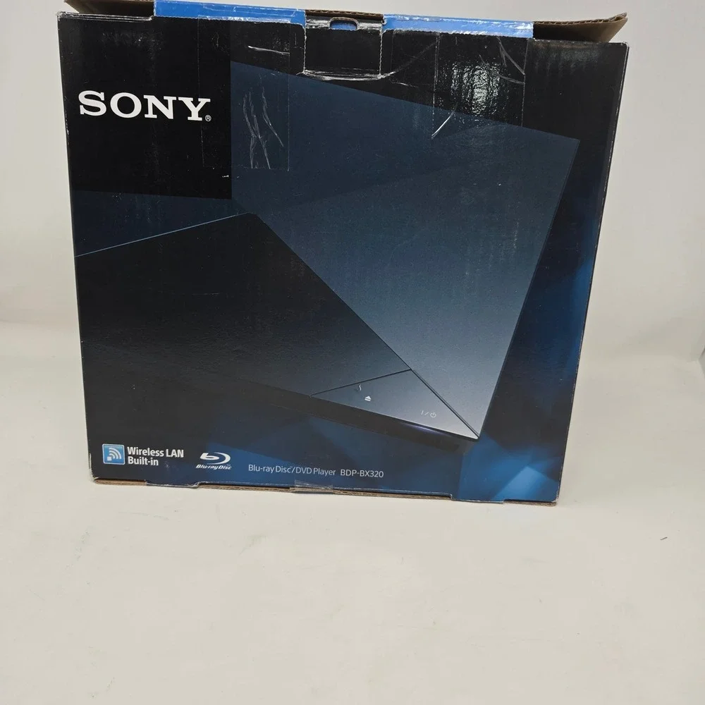 Sony BDP-BX320 Blu-ray DVD Player Built-in WiFi Streaming Netflix HDMI Black